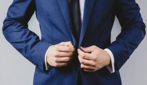 Businessman Suit Button Up Classy