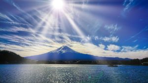 Mt Fuji Lake Kawaguchi Sky